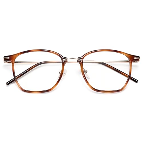 Image of Dollger Blue Light Blocking Glasses Woman /Man, Fashion Small Square Fake Eyeglasses UV Ray Filter Computer Gaming Glasses