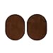 Dritz 55230-2 Suede Cowhide Elbow Patches 4-3/4 x 6-1/4-Inch, Dark Brown (2-Count)
