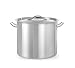 Produktbild Revolution Hoher Kochtopf | 36 L | Ø 36 x 36 cm | Edelstahltopf für Induktion | mit Metall-Deckel | Ideal für Küche & Professionelle Gastronomie | Spülmaschinengeeignet