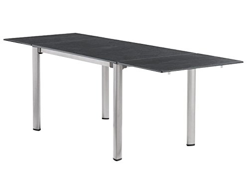 Preisvergleich Produktbild Sieger 1960-50 Ansteck-Tisch Puroplan, 120, 170, 220 x 80 cm, Loftgestell graphit