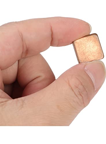 Image of AVIATION METAL & ALLOYS 10pcs Copper Pad Shim Thermal Kit,Pure Copper Heatsink,Low Profile Copper Plate Cooler Heat Sink for Cooling PC Components Laptop IC Chips CPU VGA, RAM, VRAM, PS5, M.2 SSD
