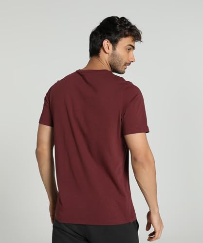 Image of Puma Men's Cotton Regular Fit T-Shirt