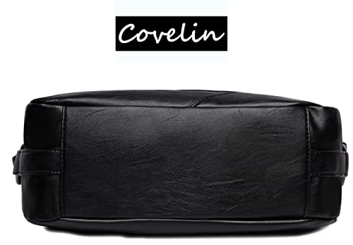 Bolso bandolera retro mediano para mujer miniatura 7