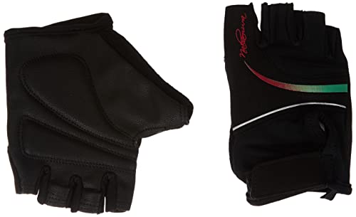 Guantes Nakamura Dogana con palma antideslizante en color negro y rojo S