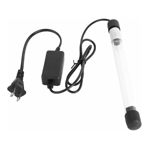 Alnicov 220V 13W LED Aquarium Licht Tauchbare UV-Desinfektionslampe Unterwasser-LED-Licht