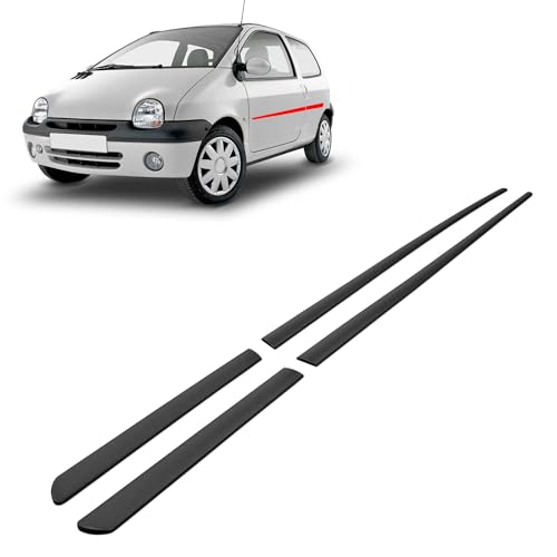Moulures latérales pour Renault Twingo 1993-2006 en polyuréthane noir CHROMEMASTER
