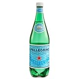 S. Pellegrino - 1 L Botella Agua Mineral Natural Con gas