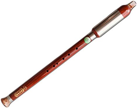 OrientalMusicSanctuary Entry Level Resin Vertical Blown Bawu - Yunnan Ethnic Chinese Free Reed Flute (Key of F)