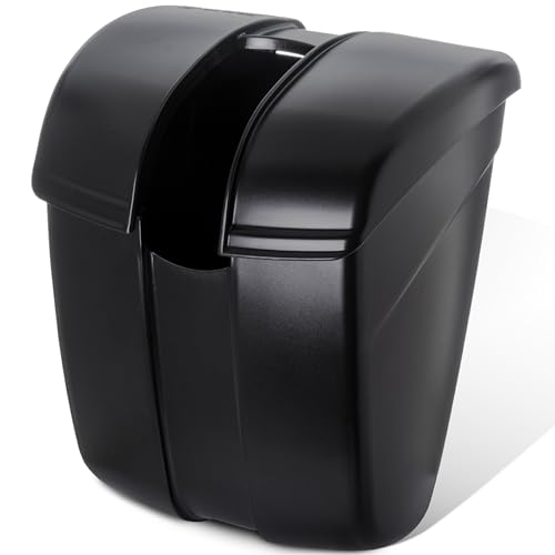 San Jamar Saf-T-Ice Plastic Scoop Caddy for Scoops, 86 oz, Black