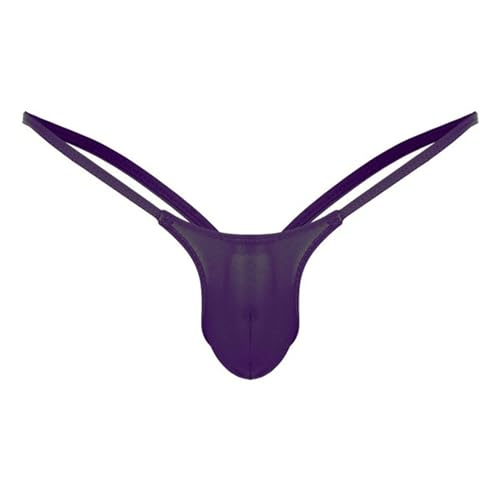 Mens Thong Underwear Pouch Underwear for Mens Low-Waist Seamless Panties Mens Thong Underwear Mens Lingerie