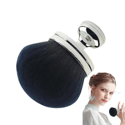 Brocha de maquillaje para mejillas, polvos faciales, para colorete, para polvos sueltos | Brocha grande para polvos minerales, colorete para niñas, adultos