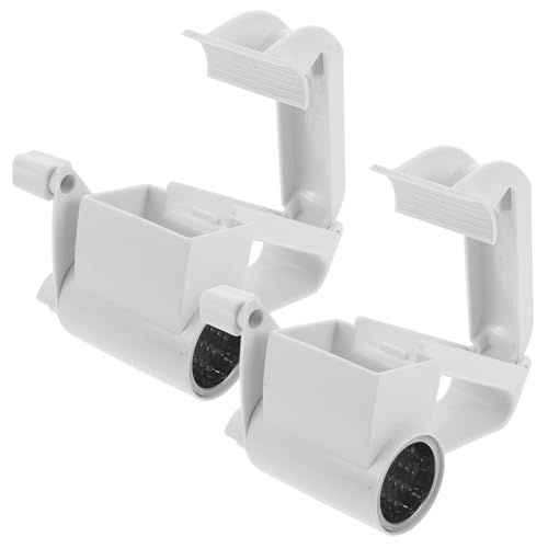 Yardwe juego de 2 ralladores giratorios para cocina miniatura 1