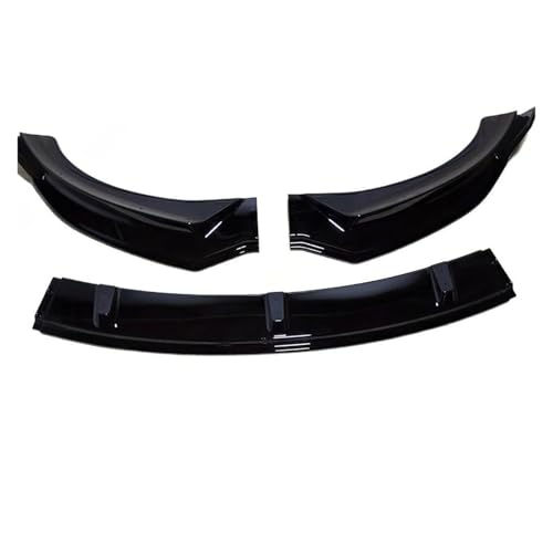 Alerón de parachoques delantero para Tesla Model 3 Highland 2024 negro brillante
