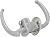 Wright Products - Push-Pull Latch for Screen Doors, Aluminum Grey