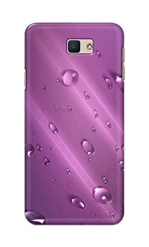 Image of PRINTFIDAA Water Bubbles in Lilac Background Printed Designer Hard Back Case Cover for Samsung OnNxt / J7 Prime / J7 Prime 2 / On7 Prime / On7 (2016) -(VD) MVN1005