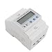 Produktbild TABODD Digitaler Stromzähler LCD Drehstromzähler 3-Phasen-4-Draht Drehstromzähler für DIN Hutschiene Wechselstromzähler GEEICHT/BEGLAUBIGT 3x230/400V 3X10(100) A