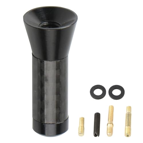 usefulbeauty Antena Am FM para automóvil, Antena de Techo para automóvil | Reemplazo de Antena de automóvil de 3,5 cm,Antena de Parabrisas de Coche de Metal, Antena de diseño de Coche de Fibra de