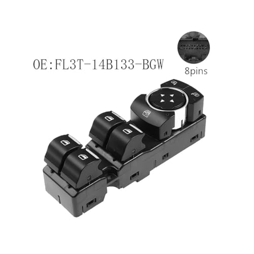 Commande lève vitre électrique réactive avec bouton de commande robuste pour Ford F-150 - 6