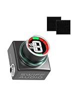 【Elegant and Compact Design】: It is the smallest guitar pedal tuner in the world, it takes up half the space as a typical tiny pedal and quarter of the space of a standard electric guitar tuner pedal. Made of strong classic aeronautical aluminum, wit...