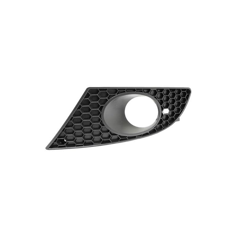 Grille de pare-choc avant gauche avec trou anti-brouillard compatible avec Seat Leon 2 phase 1 2005-2009