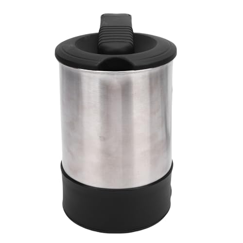 Hervidor eléctrico portátil 500ML acero inoxidable 12V para auto miniatura 7