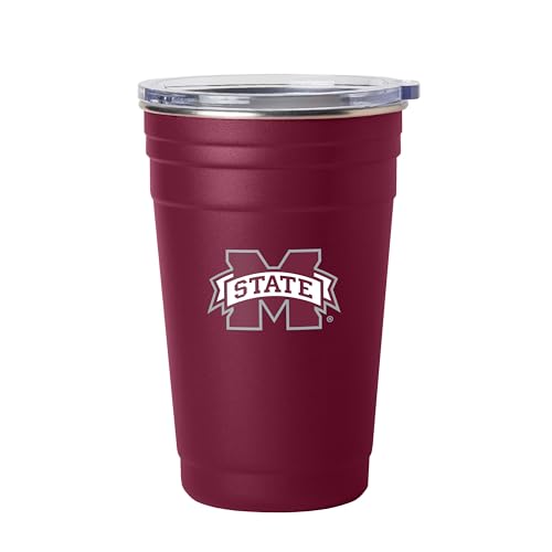 Image of Logo Brands NCAA 22 oz Stainless Steel Tailgate Cup -Double Wall Vacuum-Sealed Durable For Hot & Cold Drinks, Perfect for Gameday & Tailgating