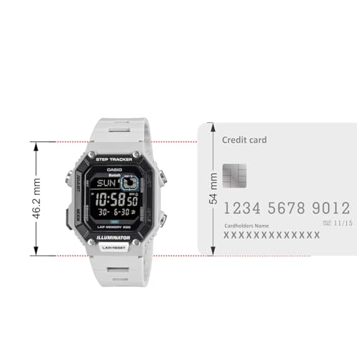 Image of Casio Youth WS-B1000-8BVDF Bluetooth Digital Grey Dial Men (D354)