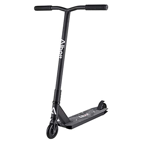 Albott Pro Scooters Stunt Scooter for Kids, Children, Youth- Perfect for Beginners Boys & Girls - Best Trick Scooter for BMX Freestyle Tricks (Phantom Black)