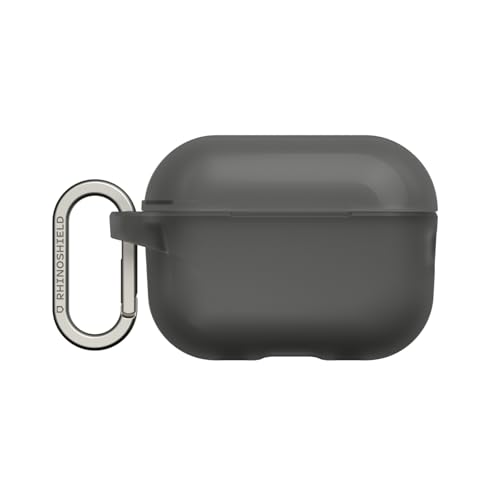 RHINOSHIELD AirPods Pro 3 �P�[�X �ϏՌ� �ČRMIL�K�i �J���r�i�t�� �����h�~ �S�ʕی� �y�� ���^ �� �h�~ �G�A�[�|�b�Y ���킢�� ������� ���������� - �u���b�N