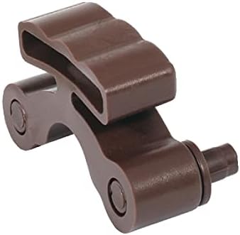 cyclingcolors 1x Bed Slatted Holder Cap Frame 55mm Damper Flexible Plastic Rubber Brown Slat