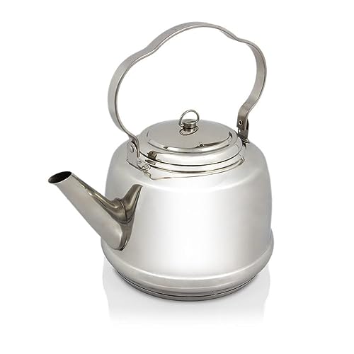 Théière en acier inoxydable Petromax 1,5 l dotée d'un fond multicouche haute performance