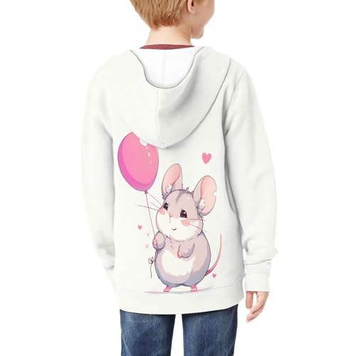 Kids Boys Girls Zip Up Hoodie Sweatshirts Hoody Coat Casual Hoodies with Pocket Fall Sports Hoodies4