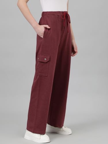 Image of KOTTY Women's Running Track Pants|Stretchy Lightweight Joggers with Side Pockets|Perfect for Exercise,Sports