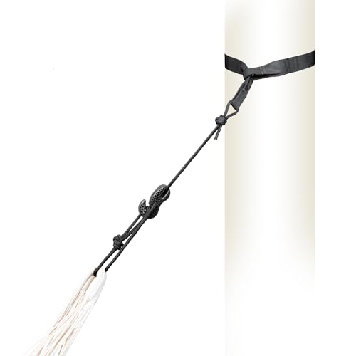 LA SIESTA - TreeMount Black - Fixation multi-surface pour hamacs
