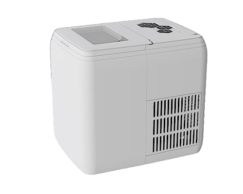 Ice Maker Ice Maker Home Use Outdoor Use 24lbs Mini Ice Maker Fast Cube Countertop for Home/Office/Bar Electric Portable Ice Maker Commercial, Can Be Used for Ice Making
