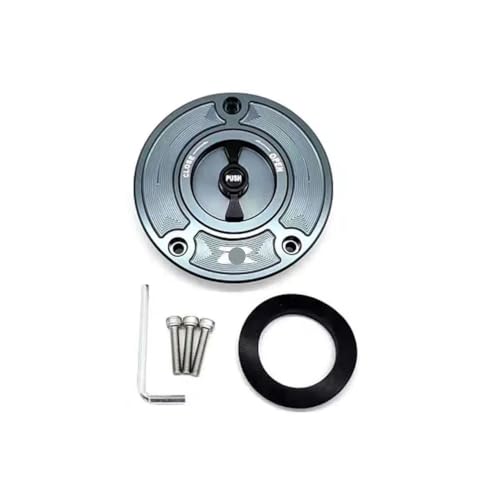 Bouchon d'essence moto en aluminium usiné pour Suzuki GSXR 1000