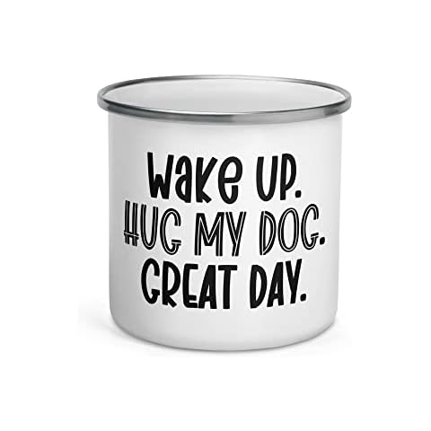 Dog Mom Mug, Wake Up | Dog Coffee Mug for Dog Moms and Dog Lovers | Dog Dad Mug, Funny Mug for Dog Owners | Dog Mug, Coffee Mug with Dogs, We Love Dogs Mug Cover