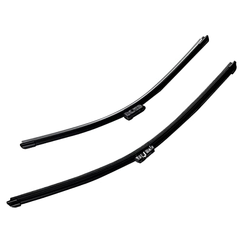 Image of Oshotto Frameless (O.E.M Type) Wiper Blades Compatible with Volvo S-80 (24 inch / 20 inch)