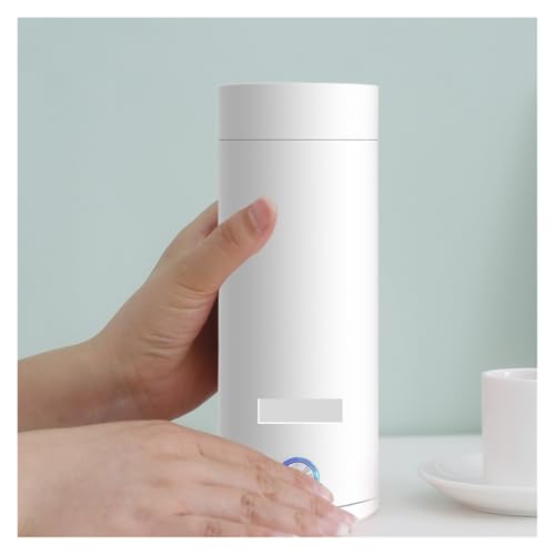 Tetera eléctrica portátil y compacta 0.4L 300W blanca miniatura 5