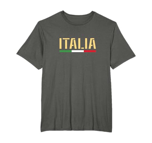 Italia 2021 Italien Trikot Fußball Fan Italienische Flagge T-Shirt