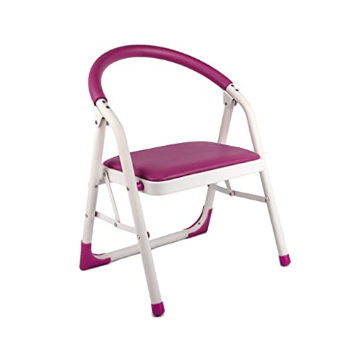 Taburete portátil plegable contra caídas con escalón ancho acolchado para hogar