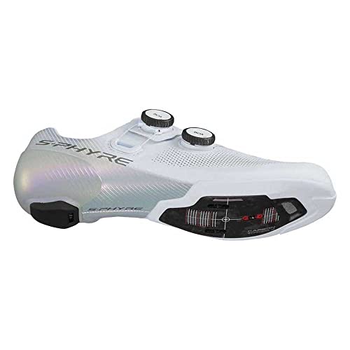 SHIMANO Unisex-Adult Modern S-PHYRE RC9W (RC903W) Women's Shoes, White, Size 403