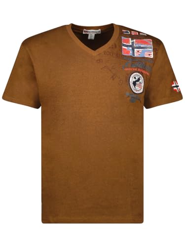 Geographical Norway JOTHAM t-shirt manches courtes homme kaki L