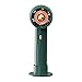 XUnion Ventilador de mano turbo USB de carga al aire libre portátil de mano ventilador de escritorio sin aspas WU1, Verde Dy2, M