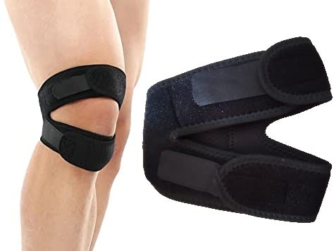 TIMA X-Shaped Dual Patella Compression Adjustable Knee Compression Strap for Kids, Men & Women for Pain Relief, Arthritis,Tendonitis, Bursitis Stabilizer Brace Sports(One Size Fits All) (B09ZP2PZMC) Amazon Price History, Amazon Price Tracker