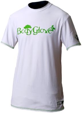Body Glove Wetsuit Co Mens Eco Rashguard, Light Purple/White, Large