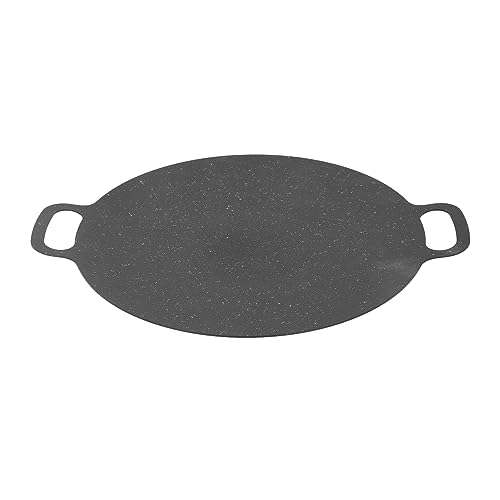Poêle de barbecue ronde antiadhésive de 30cm pour camping - 5
