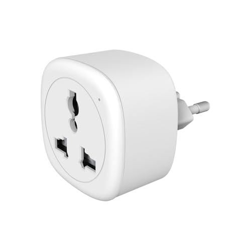 YIWEOG Prise ligente 2,4 GHz WiFi//TY APP Télécommande Partage ligent Prise WiFi 16 A avec commande vocale Minuterie Compteur de courant pour appareils électroménagers