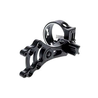 TRUGLO Storm G2 Lightweight Compact Durable Highly-Visible Left-Hand Convertible Archery Bow Sight - 3 Pin
