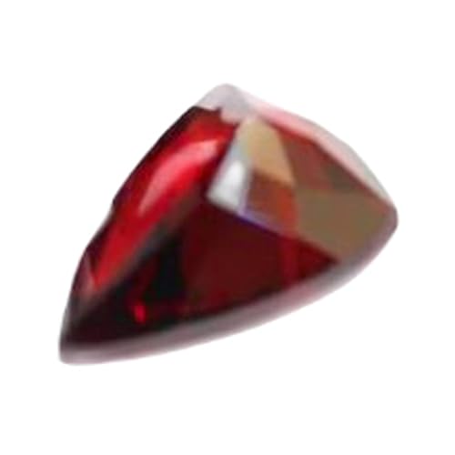 Grenat rouge naturel facetté 11,3x8mm, pierre gemme d'exception pour bague